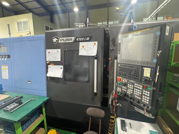 Used 2023 DN SOLUTIONS PUMA 4100LMA CNC Lathes Illinois US | USED CNC #1220103