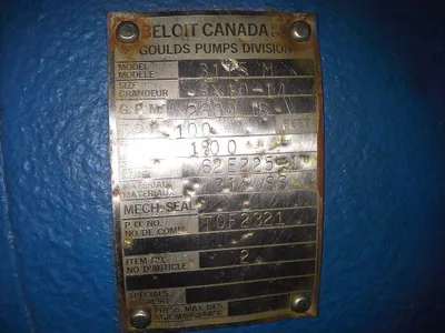 USED Goulds 3175