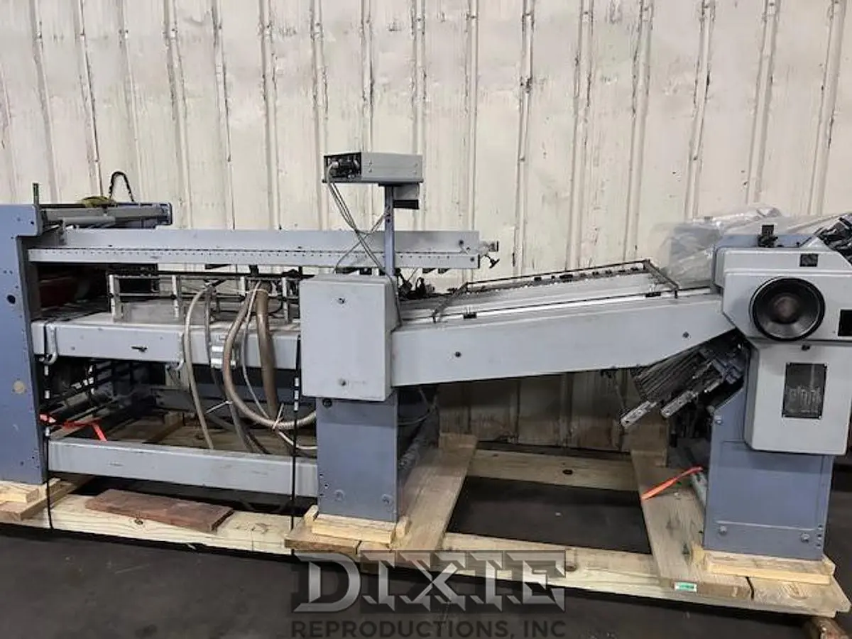 1992 RF 66 Stahl Cont Feed Folder w 2 Rt Angles