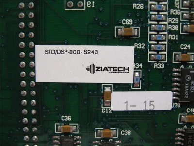 USED ZIATECH MOTION ENGINEERING INC. STD/DSP-800-S243