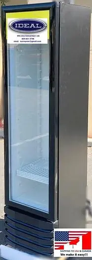 SLIM CASE - GLASS DOOR COOLER 15"WIDE