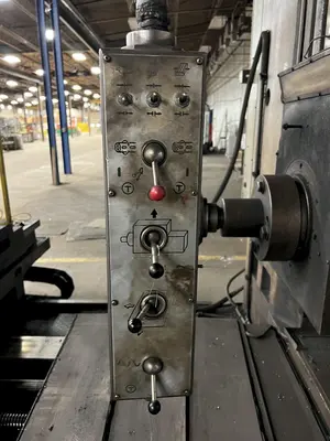 4" SHIBAURA MODEL BT-10B TABLE TYPE HORIZONTAL BORING MILL: STOCK #18188