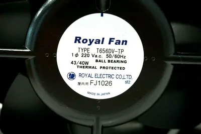 NEW ROYAL ELECTRIC T656DV-TP FAN T656DVTP