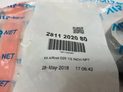 2811 2020 80 | Airnet  Adapter Union Kit NPT Female D25 x 1/2" - New