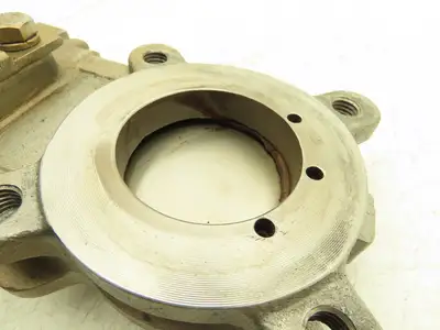 Fabri-Valve C67 Knife Gate Valve Size 3 Bi-Directional Rising Stem 316 Stainless