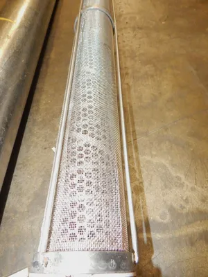 USED TRI CLOVER STREAMLINE STRAINER 3" INLINE STRAINER