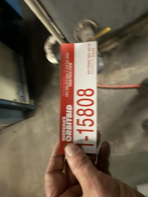 (1) Quincy, model QMA75ATA31G, air compressor, S/N 74578, with push button start and stop controls, ...