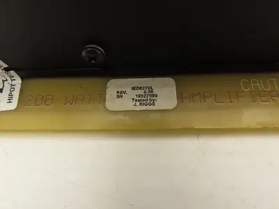 IED IED6270L Amplifier 200W 6000 Series