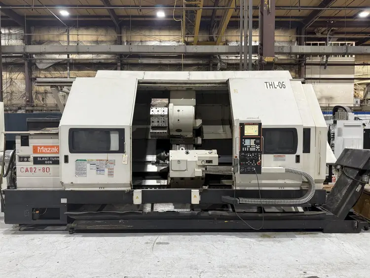 Used 2006 MAZAK SLANT TURN 60N CNC Lathes Michigan US | Tramar Industries #419487