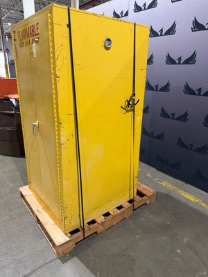 USED SE-CUR-ALL safety storage cabinet