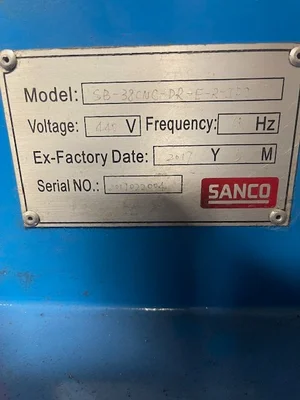 Used 2017 SANCO SB-38CNC-DR-E-R-IPC Pipe, Tube & Bar Benders Washington US | The Equipment Hub #1480390