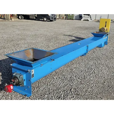 Used 12"dia. X 14' L Orthman Industrial Screw Auger Conveyor