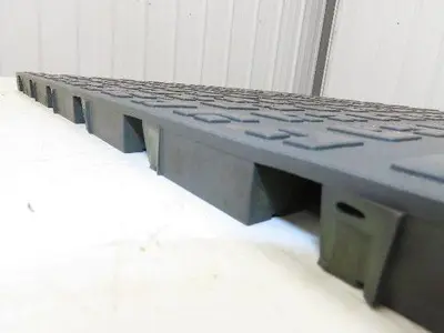 Wearwell H-9389 ErgoDeck Mat - 18 x 18", Solid Tile 7/8" Thick  Lot of 10pcs