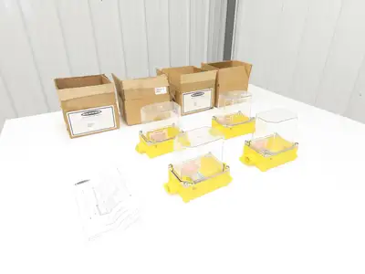 Banner 26683 BENC-4 Sensor Module Enclosure DIN Rail NEMA-4X  Lot of 4