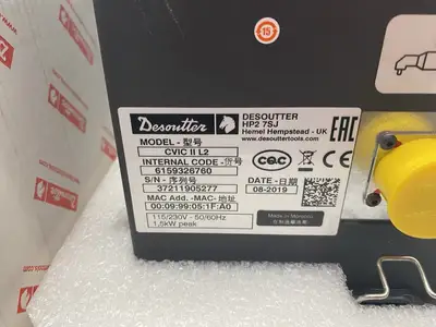 New | in-Stock Desoutter CVIC II-L2 Current Controlled Controller 0.12 to 16Nm PLC Processors Michigan US | Maverick Industrial Sales #1389770