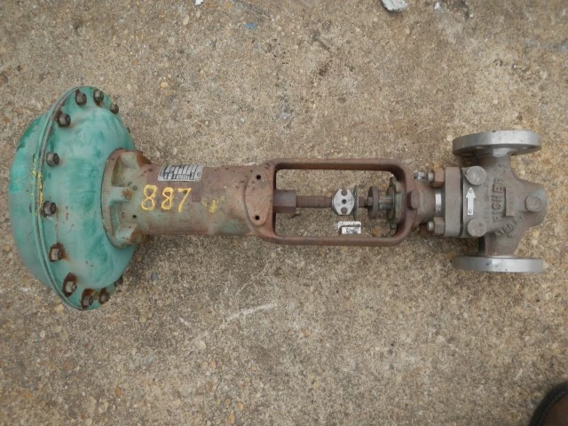 Fisher 1" 300 Class 316 Stainless Steel Control Valve