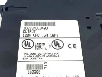 USED GE FANUC IC693MDL340D