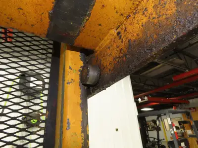 Langley BHLD Walk Behind Pallet Lift Truck 200lb 12V Straddle Platform 70" Lift