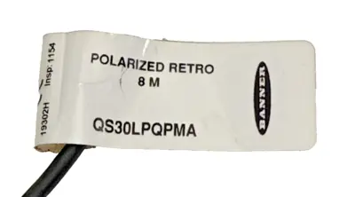 NEW BANNER ENGINEERING QS30LPQPMA POLARIZED BEAM 19302H