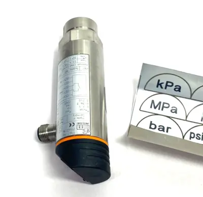 USED IFM PRESSURE SENSOR, DIGITAL DISPLAY PN-2,5-RBN14-HFBOW/LS/ /V