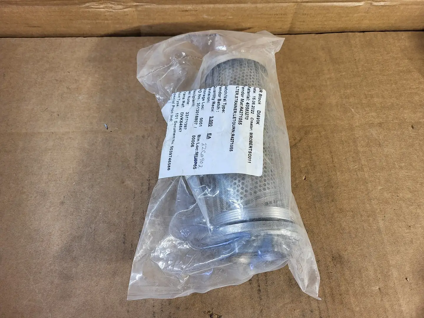 NEW LETOURNEAU R4271055