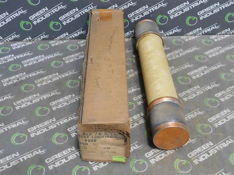 Used GENERAL ELECTRIC 9F60CED025 Fuses | Green Industrial #673523