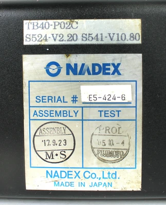 USED NADESCO 102211-402-1