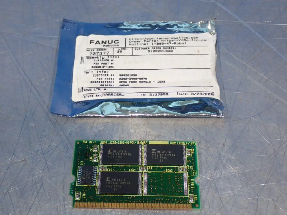 New | in-Stock FANUC A20B39000070 Memory Ohio US | HGR 24 #1134630