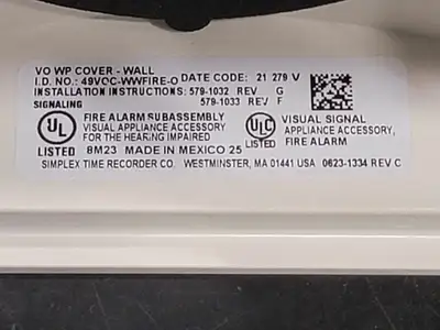 NEW SIMPLEX 49VOC-WWFIRE