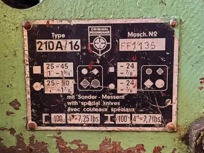 Used PEDDINGHAUS 210A/16 Ironworkers British Columbia CA | Lenmark #1424104