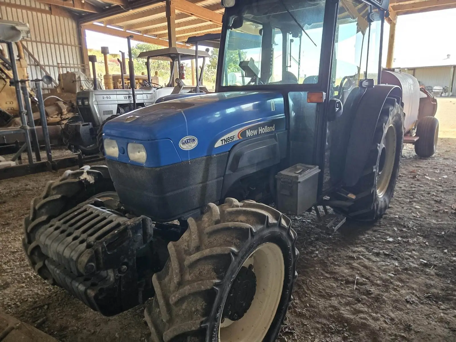 Used 2007 NEW HOLLAND TN85FA Tractors & Trailers California US | Ben Kaplan Equipment #1506688