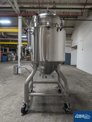 USED A&M Process 500 Liter A&B Process Receiver Tank, 316 S/S, 44/150#