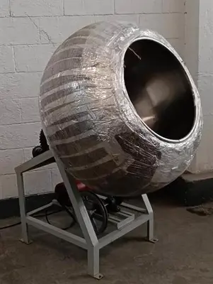 Stainless Steel 38" Diameter Coating Pan