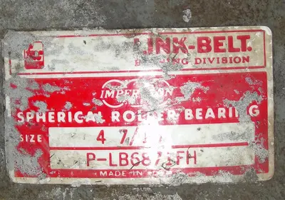 SPC8117  Miscellaneous Equipment trunnion rolls 24"dia.x 6"face, lot of 4 trunnions