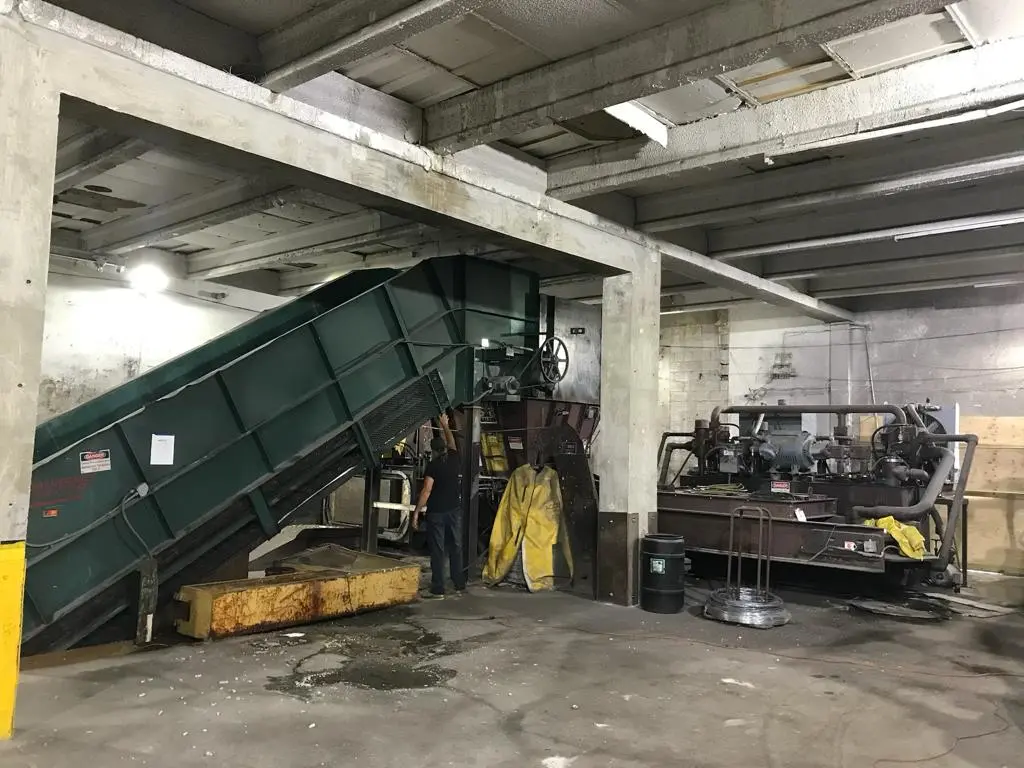 56” Wide Steel Belt Infeed Conveyor