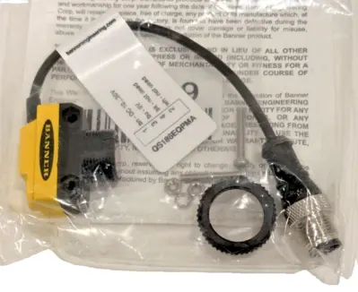NEW BANNER ENGINEERING QS186EQPMA 10-30VDC IR LED EMITTER 20M