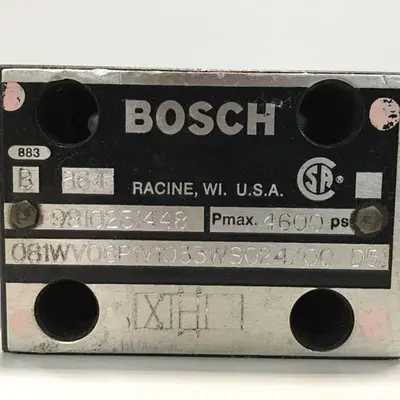 Used BOSCH 9810231448 Valves/Fittings Michigan US | Ideal Machinery #1252272
