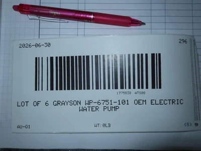 Used GRAYSON WP-6751-101 Pumps Ohio US | Aucto #1394637