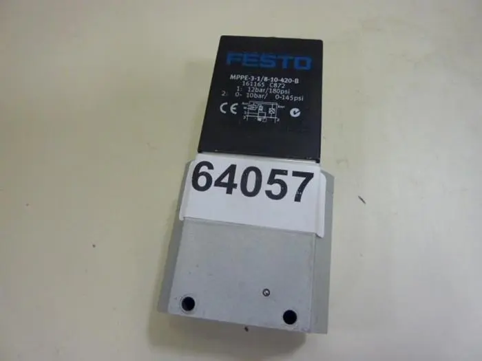 Used FESTO MPPE-3-1/8-10-420-B Regulators | Ideal Machinery #661585