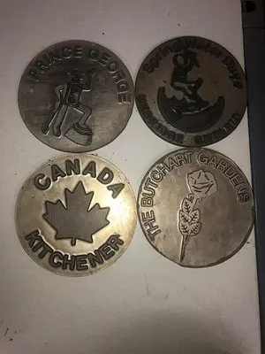 3445-700 Assorted Group Lot of 50 Antique Mixed Master Brocading Templates -Magnesium Metal Material
