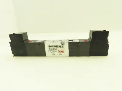 Aro Sierra S5DBMD Pneumatic Air Spool Valve 5/2 5 Port 2 Pos 1/16" NPT 24VDC