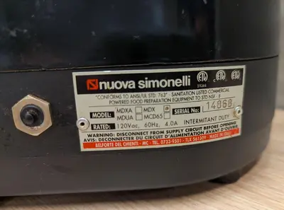 USED NUOVA SIMONELLI MDX