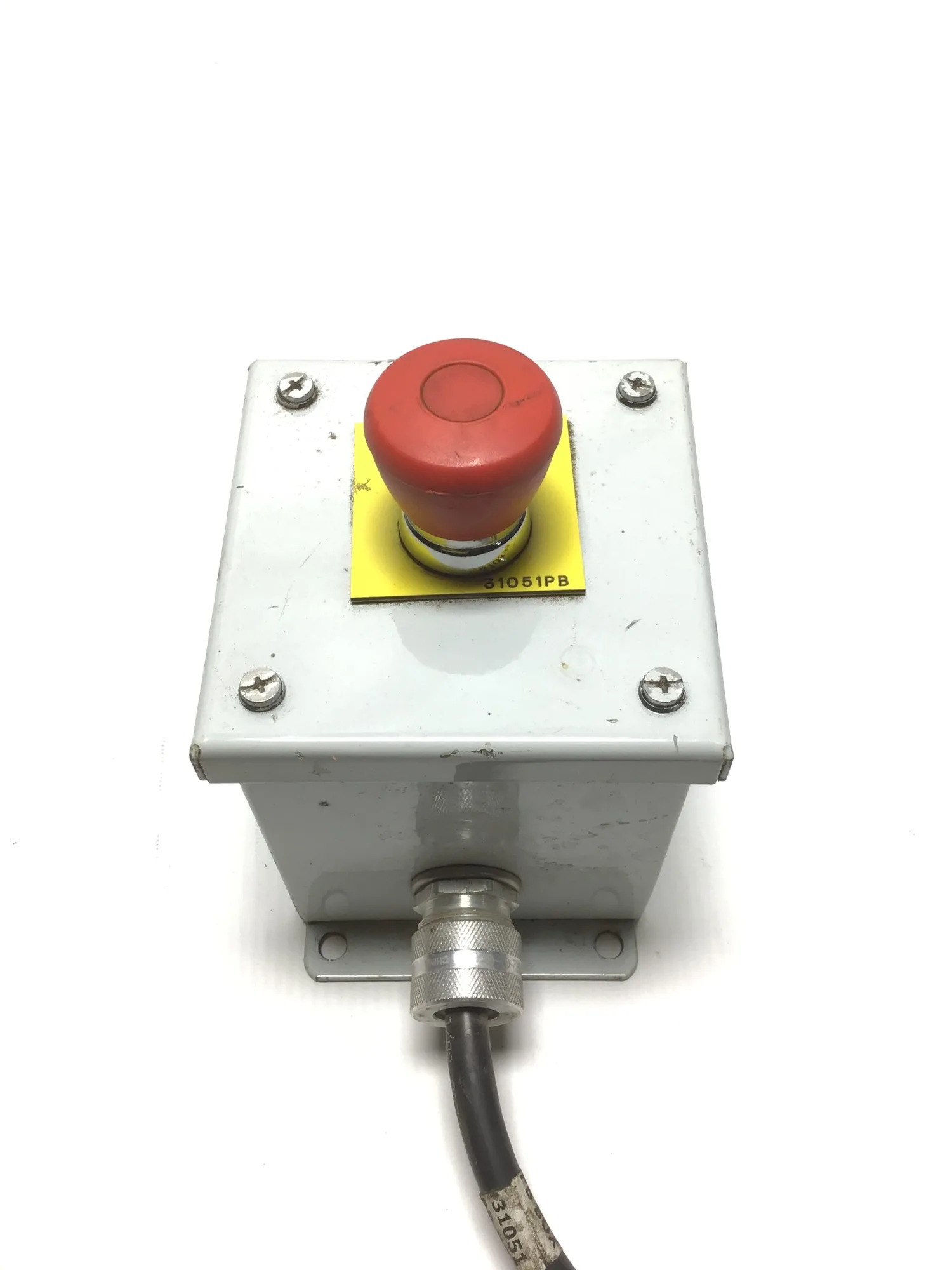 Unbranded 31051PB Emergency Stop Switch Enclosure w/ wires and Relays