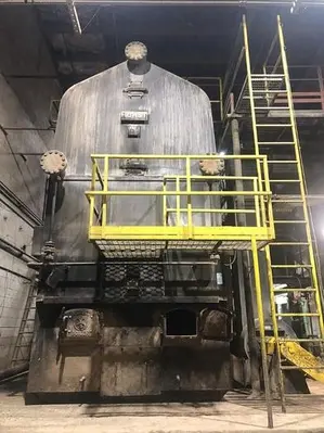 600 HP Hurst Biomass Boiler 150 PSI