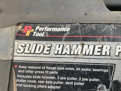 Performance tool slide hammer puller set model W89725