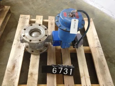 Neles Jamesbury 6"-150 V-Ball Control Valve