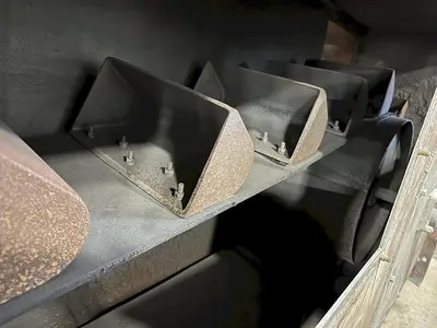 Used 2007 WHEELABRATOR ES-1838-22 Roller Conveyor Shot Blaster Pennsylvania US | Shot Blasting Equipment #1368842