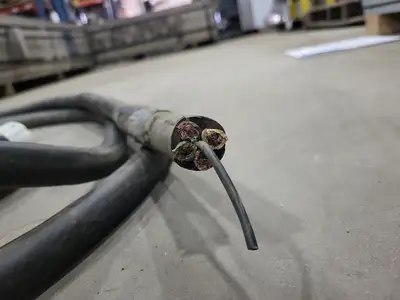 SOOW Power Cord 6 AWG 4 Conductor 600V w/ Female Connector 50A 125/250V