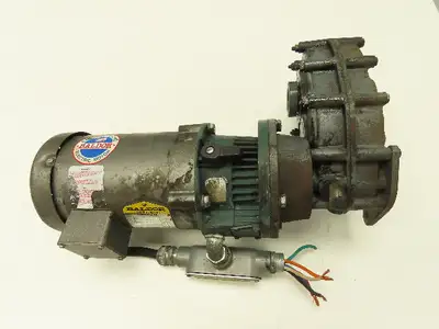 Hub City Mod.52E Style 9112 15.69:1 Ratio Gear Reducer .5hp Motor w/Brake 110rpm