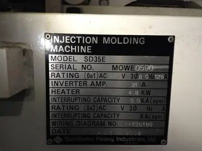 USED SUMITOMO CNVM02-5085-B-35